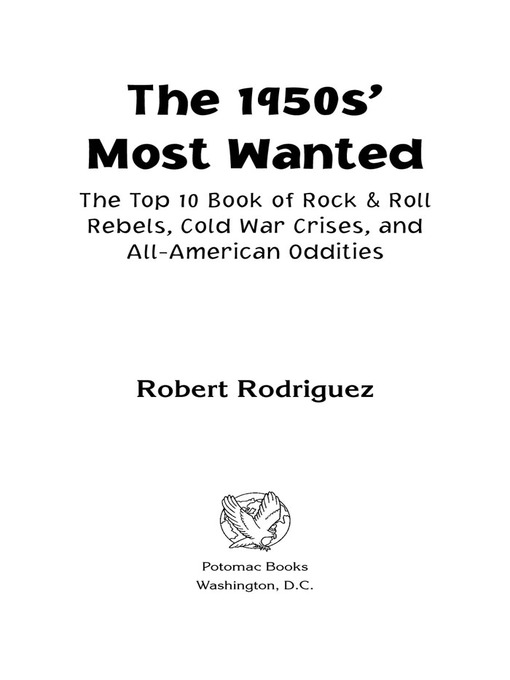 Title details for The 1950s' Most Wanted™ by Robert A. Rodriguez - Available